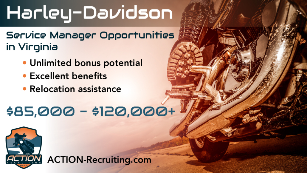 Harley-Davidson Service managers ad